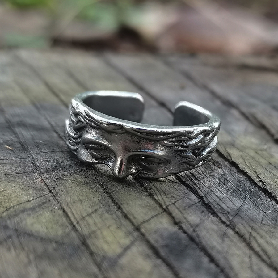 Vintage Open Face Retro Helmet - Cincin Setengah Wajah Venus Kreatif 2026