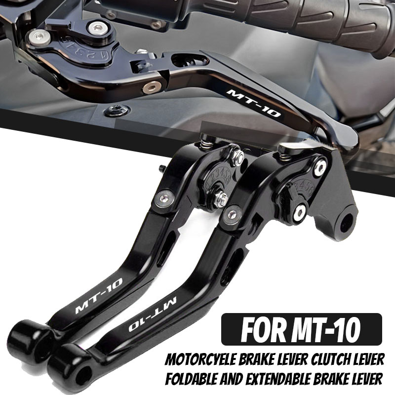 Cnc Aluminum Adjustable Brake Clutch Levers - Untuk MT-10 MT10 Mt 10 2016-2021