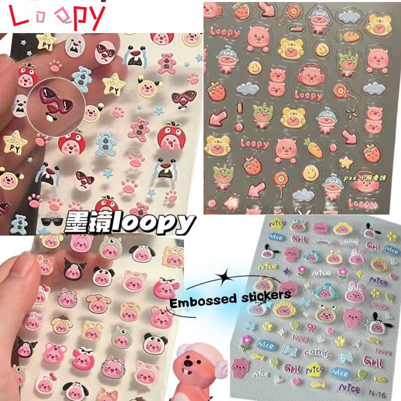 Stiker timbul 3D berbentuk loo - Atv Parts ulasan dan harga