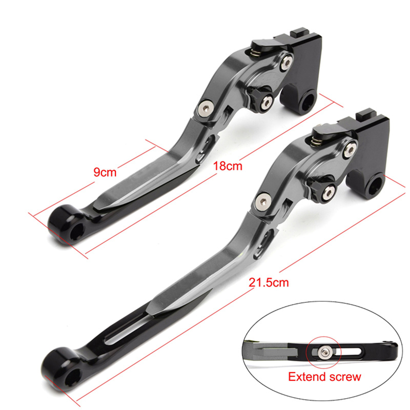 Untuk MT-09 MT 09 MT09 2013-20 - Cnc Aluminum Adjustable Brake Clutch Levers ulasan dan harga