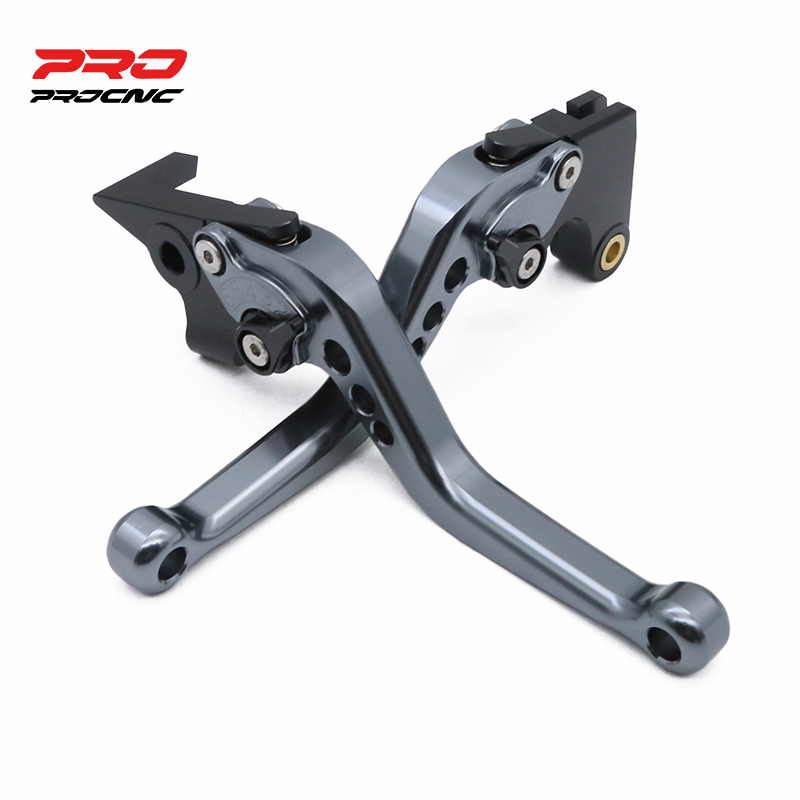 Untuk Yamaha MT07 MT09 2014-20 - Cnc Aluminum Adjustable Brake Clutch Levers ulasan dan harga