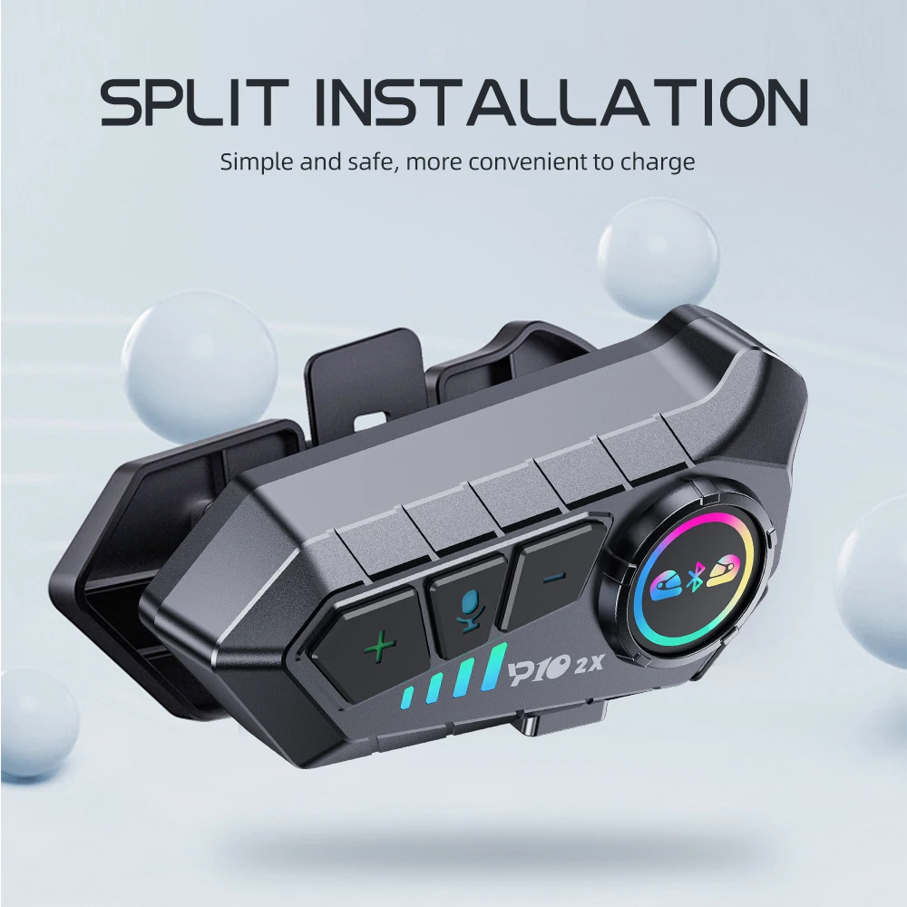 Kebidumei YP10 2X Headset Inte - Universal Motorcycle Helmet Intercom Headset ulasan dan harga