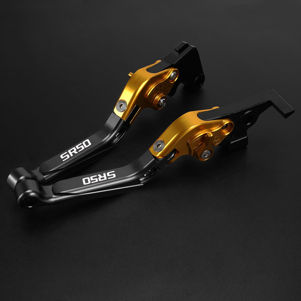 Untuk APRILIA SR50 2014 2015 2 - Cnc Aluminum Adjustable Brake Clutch Levers ulasan dan harga