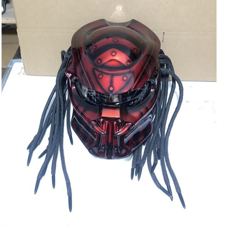 Helm Motor Full Face Racing Pr - Custom Predator Motorcycle Helmet ulasan dan harga