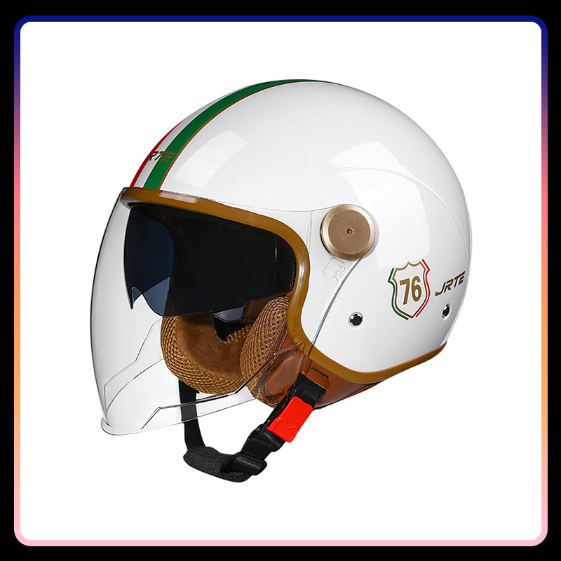 DOT Disetujui Retro Semi-terbu - Vintage Open Face Retro Helmet ulasan dan harga