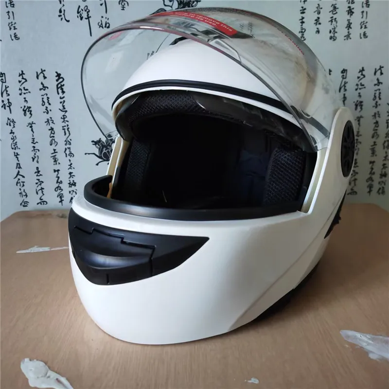 Helm Motor Modular dengan Viso - Motorcycle Helmet Inner Sun Visor Lens ulasan dan harga