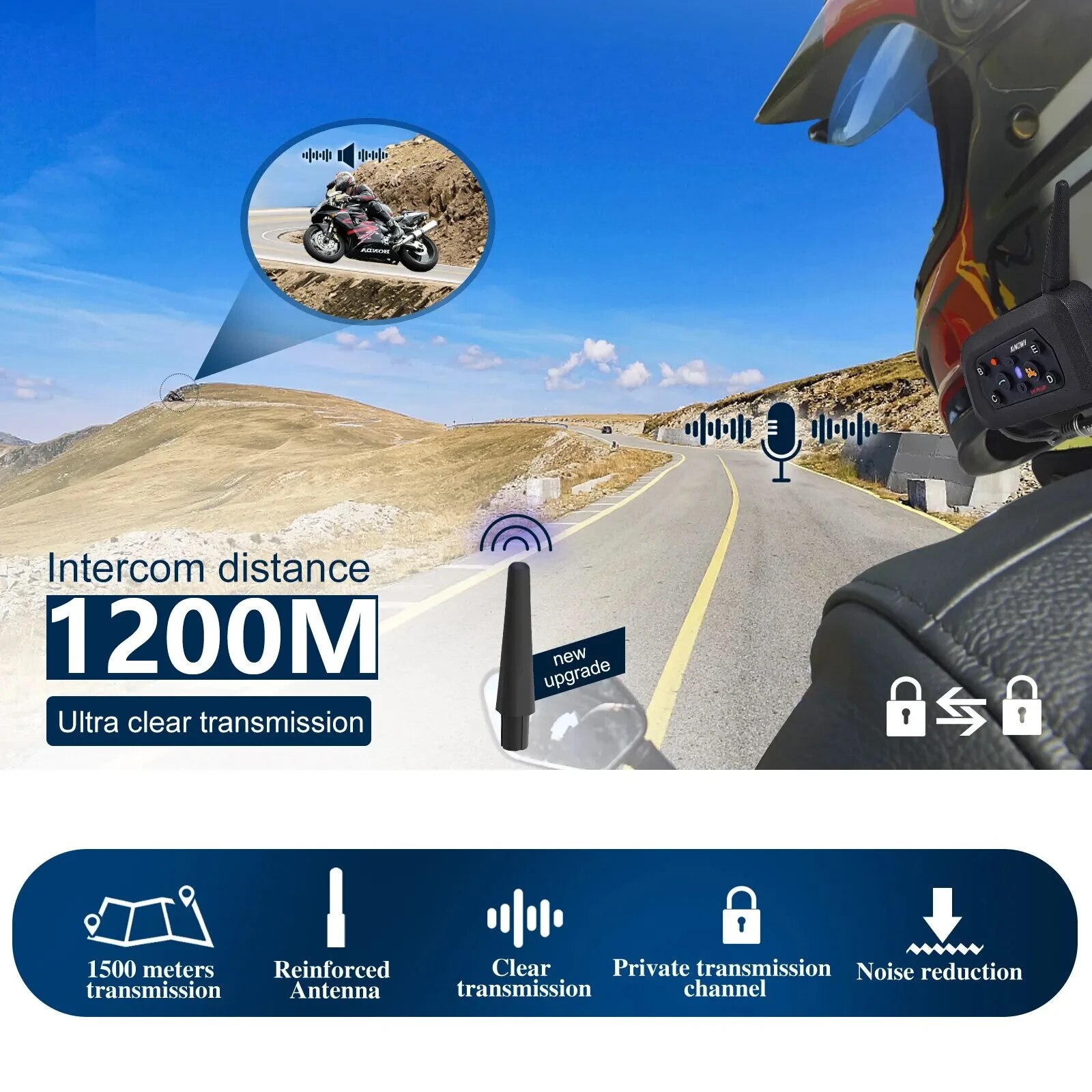XiNOWy V6 PRO helm motor Bluet - Full Face Motorcycle Helmet With Bluetooth ulasan dan harga