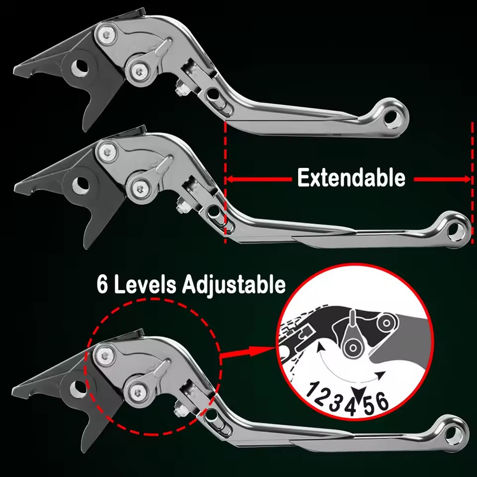 2021 2022 untuk Ducati Desert  - Cnc Aluminum Adjustable Brake Clutch Levers ulasan dan harga