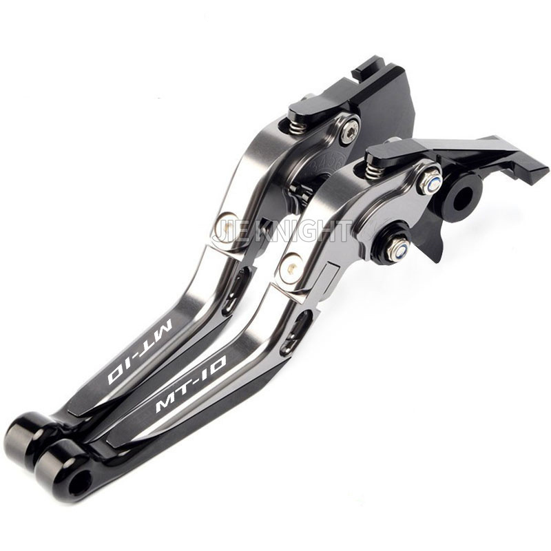 Untuk MT-10 MT10 Mt 10 2016-20 - Cnc Aluminum Adjustable Brake Clutch Levers ulasan dan harga
